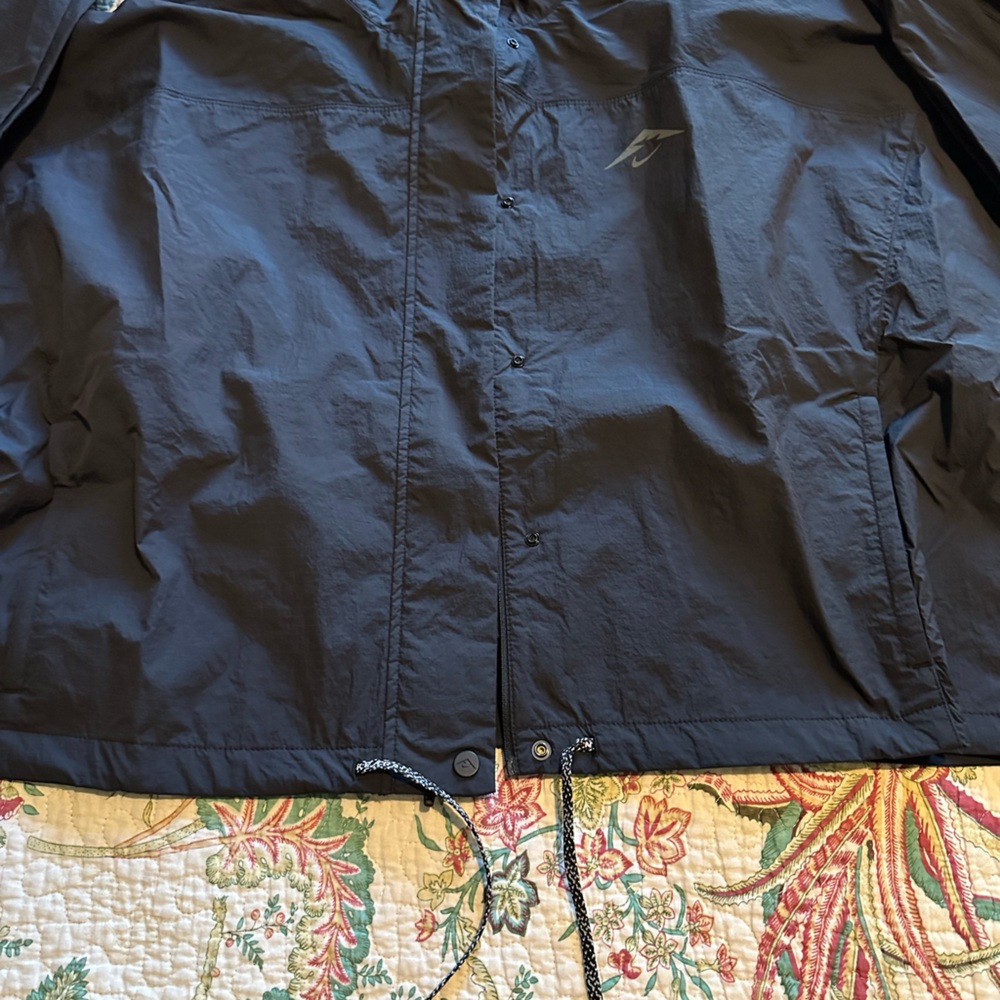 $150 Nike Trail Women’s Repel UV Running Jacket Black Reflective. Size L NWT - Picture 9 of 16